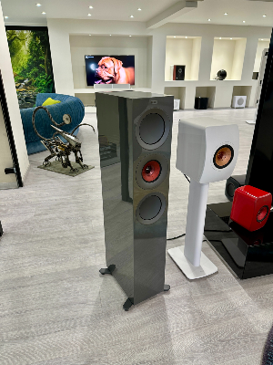 KEF R7 Meta edition speciale titanium - la paire en démonstration