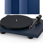 KEF LS 60 Bleu + Platine Project début carbon Evo bleu Offerte