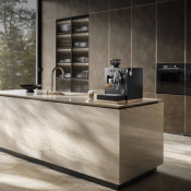 Loewe aura.pure - Machine à Café en Grain - Noir & Bois