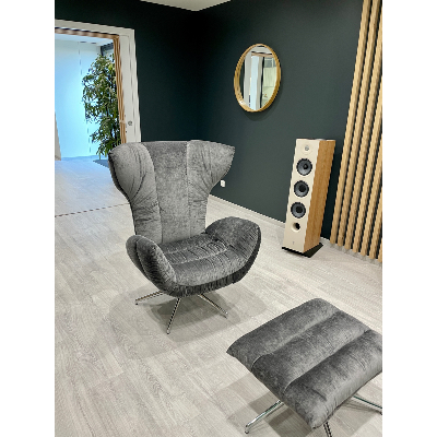 Bretz fauteuil Cassia + repose pieds  fin de stock 